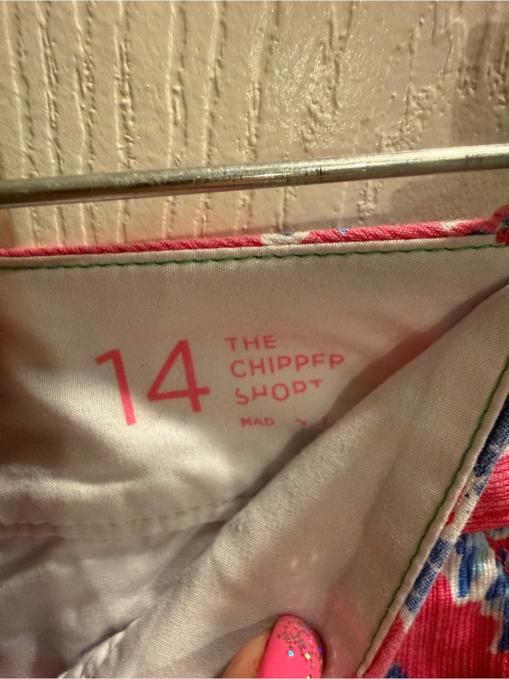Lilly Pulitzer Pink Floral Print Bermuda Shorts - Picture 2 of 2